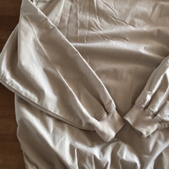 Vintage AM Player Kokopelli Golf Windbreaker Mens Large Beige Tan Pullover - Picture 7 of 9